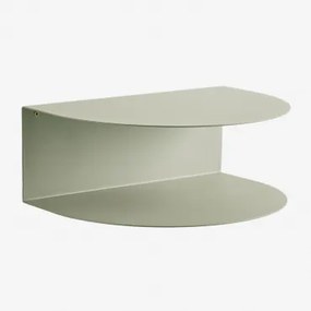 Zestaw 2 Wiszących Stolików Nocnych Z Stali Taifa Awokado - Sklum