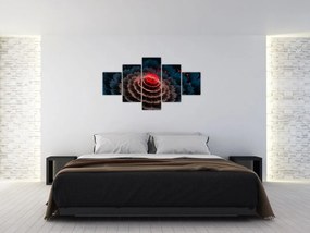 Obraz abstrakcji (125x70 cm)