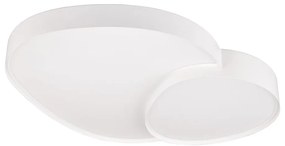 Biała lampa sufitowa LED 63.5x77 cm Rise – Trio