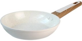 Kitchisimo Patelnia z powłoką ceramiczną Bianco 24 cm, śred. 24 cm