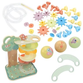 Woopie green drzewko aktywności kulodrom montessori 4w1 fsc