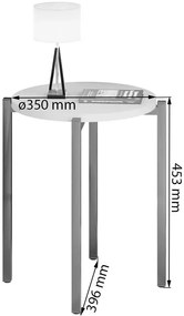 Minimalistyczny stolik kawowy beton N0-M07