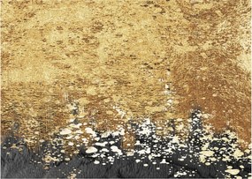Obraz - Złota struktura N⁰3 (70x50 cm)