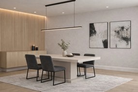 Rozkładany stół do jadalni Major w kolorze kaszmirowym