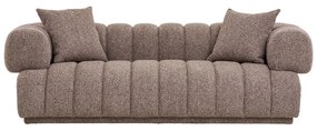 Brązowa sofa 226 cm Aurora – House Nordic