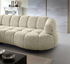 Narożnik VELPA S z elektryczną regulacją siedziska Prawostronny wolnostojący w tkaninie PUENTE 03 WERSAL