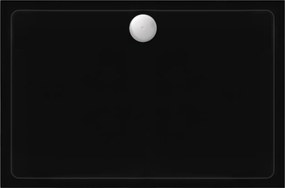 Brodzik prysznicowy akrylowy Rea Savoy Czarny 80x100