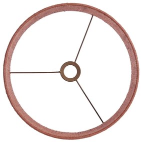 Czerwony abażur ø 40 cm Tossa – Light &amp; Living