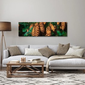 Obraz szyszek (170x50 cm)