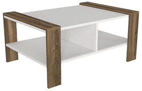 Stolik konferencyjny Erica White Walnut