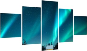 Obraz - Aurora Borealis (125x70 cm)