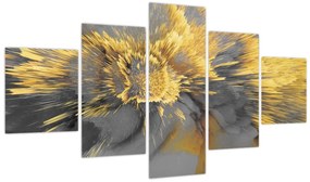 Obraz - Złota ekspansja (125x70 cm)