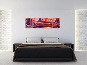 Obraz magicznego lasu (170x50 cm)