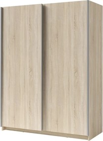 Szafa Przesuwna ELRON 180,6 cm Szafa Dwudrzwiowa, Dąb sonoma