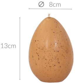 Świeca wielkanocna EGGI, Ø 8 cm
