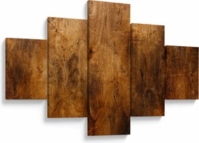 Obraz - Detal drewna (125x70 cm)