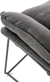 Fotel wypoczynkowy z grubym siedziskiem Volker