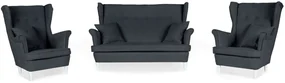 Zestaw wypoczynkowy sofa + 2 fotele Family Meble