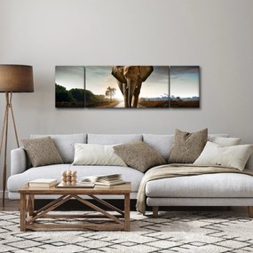 Obraz słonia (170x50 cm)