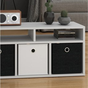 Room Divider biały 84.4x26x39 hylda