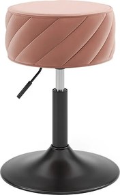 Stołek różowy 35x38.5x50.5 cherio