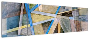Obraz - Abstrakcja (170x50 cm)