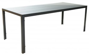 Stół ogrodowy Haggen, 150 x 90 x 74 cm, aluminium