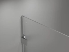 Mexen Lunar ścianka prysznicowa Walk-in lewa 160 x 200 cm, transparent 8 mm, chrom - 830-160-000-01-00-L