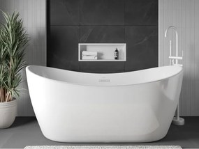 Mexen X-Wall-R półka wnękowa z kołnierzem 60 x 20 cm, biała - 1920602010