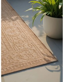 Dywan odpowiedni na zewnątrz w beżowo-śmietankowym kolorze 160x230 cm Duet Kona – NORTHRUGS