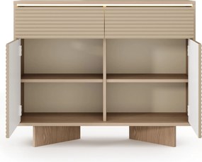 Komoda RIGATO 103,9 cm do Salonu Sypialni Odcienie beżu