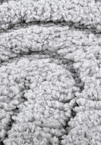 Dywan nowoczesny New York  3D jasny szary 160 cm x 235 cm