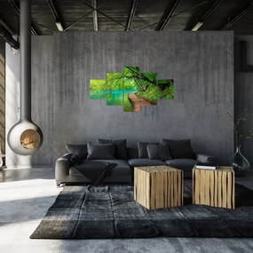 Obraz - Jeziora Plitwickie (125x70 cm)