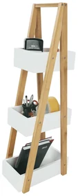 Półka bambusowa Vego, 30 x 18,5 x 81 cm