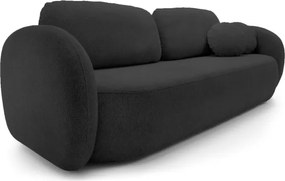 Sofa OLIO z funkcja spania i pojemnikiem ANTRACYTOWY ARAGON 99