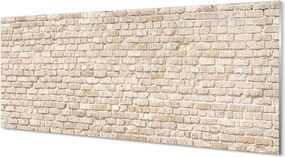 Szklany Panel Surowa Ściana z Cegieł