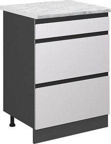 Szafka dolna do kuchni biały 60x60x81.6 r-line