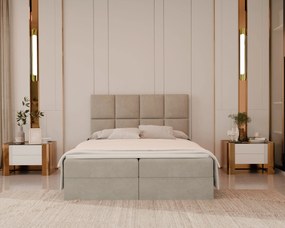 Łóżko kontynentalne MERLI - 200x200