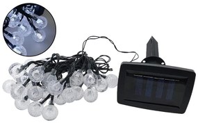 LED Solarny zewnętrzny łańcuch 30xLED/1,2V 300 mAh 6,5 m IP44