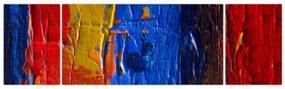 Obraz malarskich kolorów (170x50 cm)