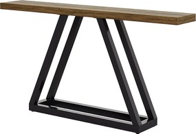 Wąski stolik konsolowy o długości 160 cm – idealny jako stolik pod sofę za kanapą, nowoczesny design do stref wejściowych