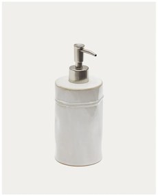 Kremowy dozownik do mydła ceramiczny 650 ml Savel – Kave Home