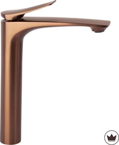 Bateria Umywalkowa REA Vision Miedź Szczotkowana Wysoka