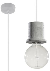 Lampa wisząca BONO beton SOLLUX  LIGHTING
