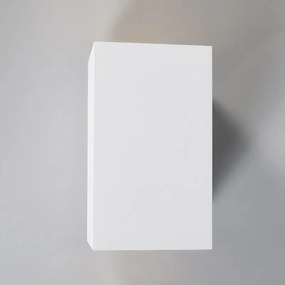 Nowoczesna lampa ścienna biała kwadratowa 2-światłowa - SandyDesignerski Oswietlenie wewnetrzne