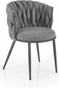 Krzesło tapicerowane K516 szare