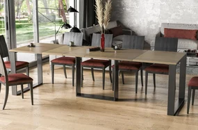 Stół rozkładany BORYS 130(250)x80 dąb natura ENDO