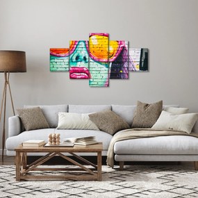 Obraz - Graffiti (125x70 cm)