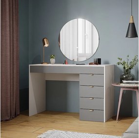 Stolik do przebierania biały/szary/szary 115x55x76 elise