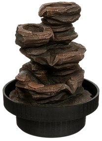 Mini fontanna zen Sharmila, żywica, wys. 22,5 cm